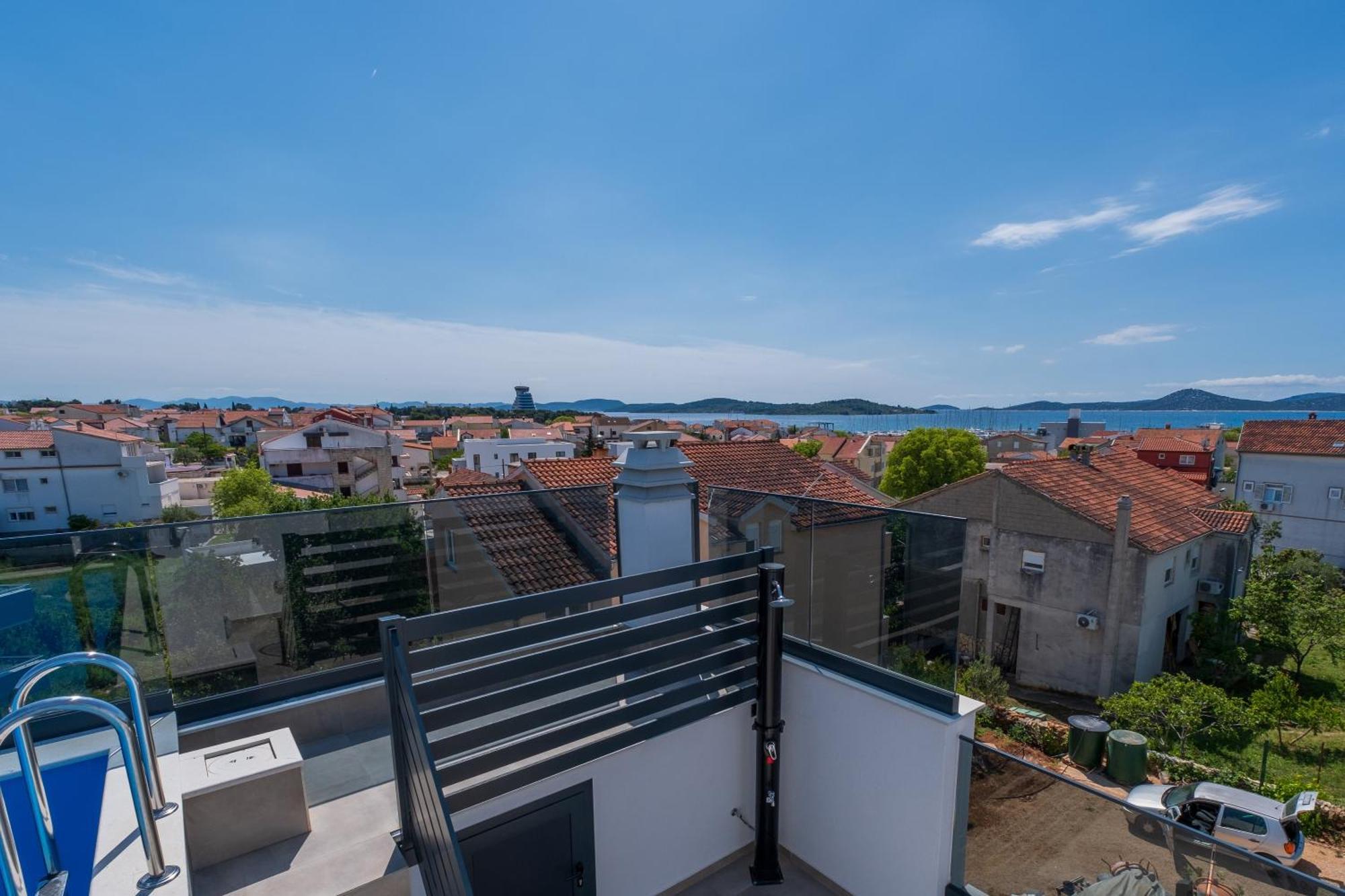 Three-Bedroom Premium Holiday Home Atmosfera With Private Pool&Sauna Vodice Eksteriør billede