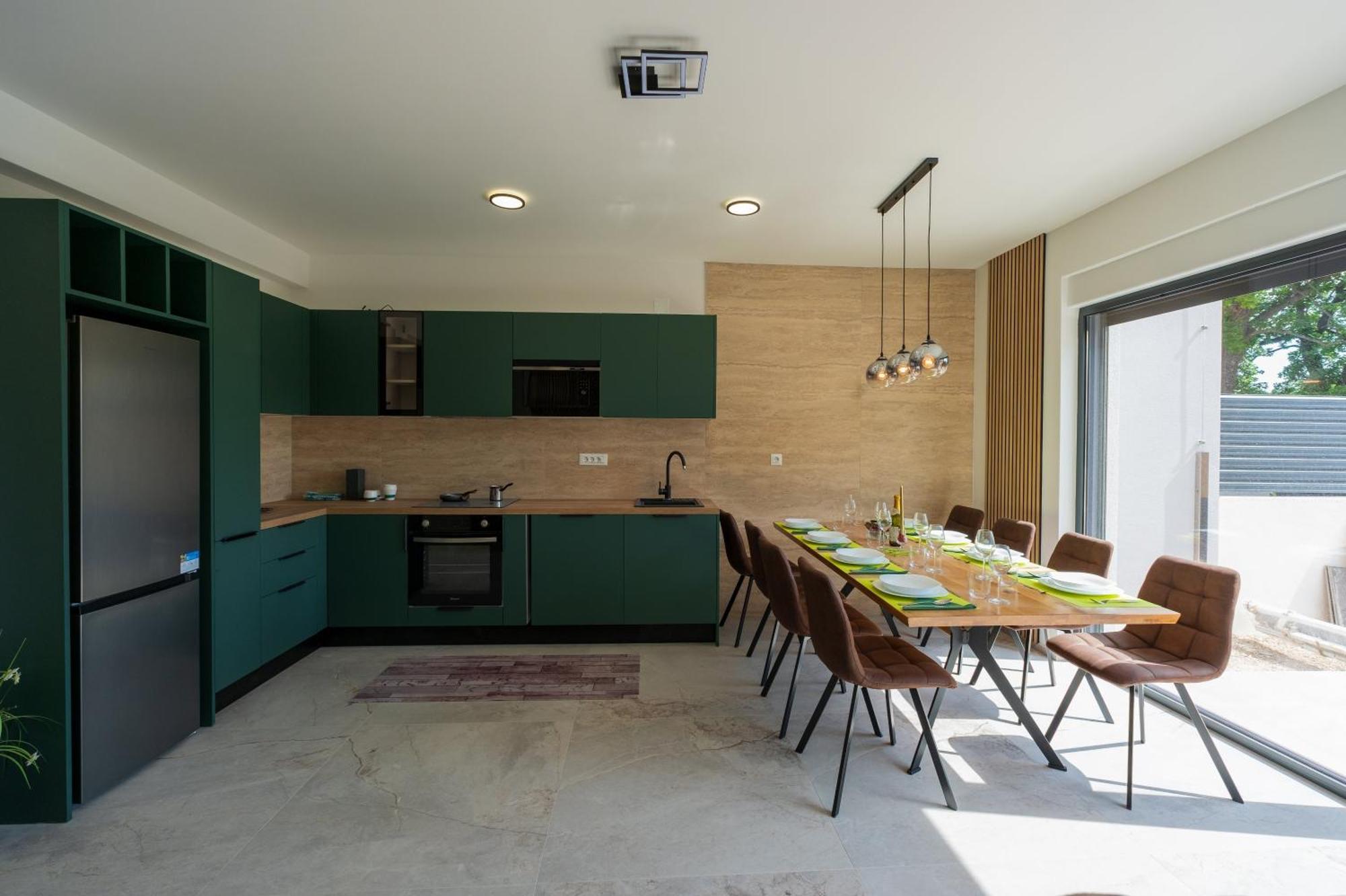 Three-Bedroom Premium Holiday Home Atmosfera With Private Pool&Sauna Vodice Eksteriør billede