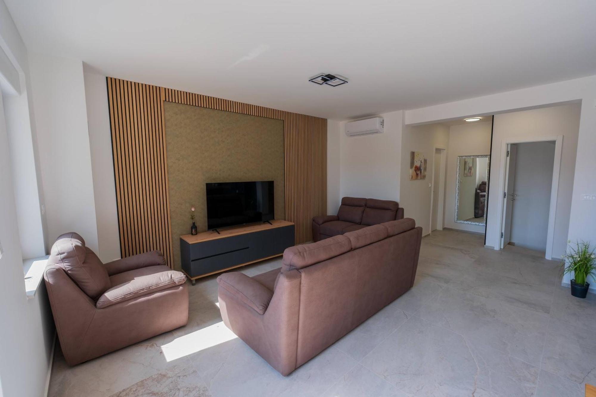 Three-Bedroom Premium Holiday Home Atmosfera With Private Pool&Sauna Vodice Eksteriør billede