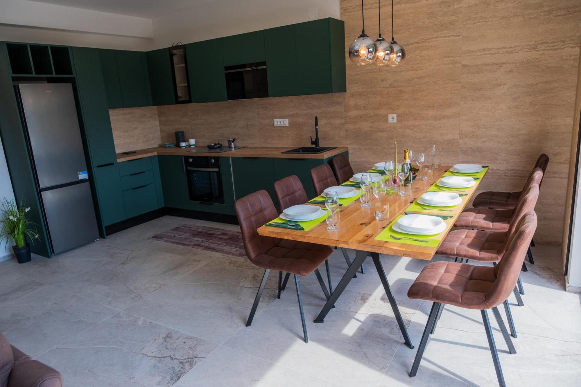 Three-Bedroom Premium Holiday Home Atmosfera With Private Pool&Sauna Vodice Eksteriør billede