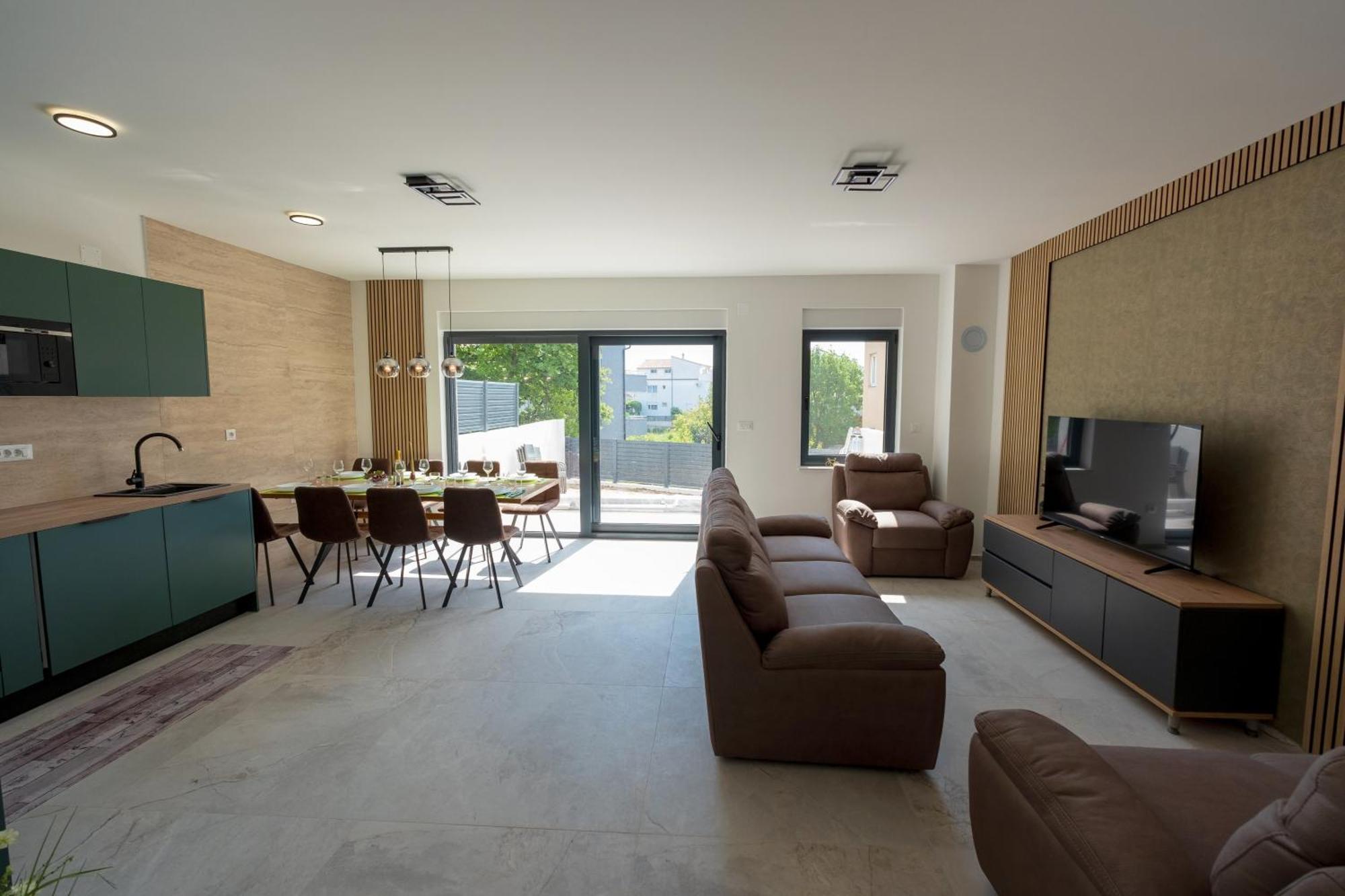 Three-Bedroom Premium Holiday Home Atmosfera With Private Pool&Sauna Vodice Eksteriør billede